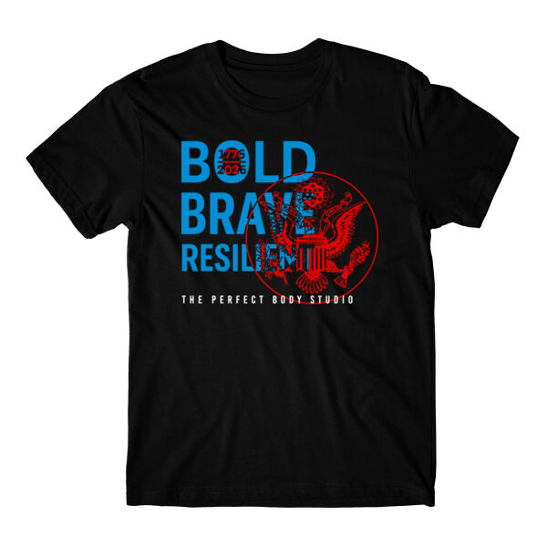 BOLD BRAVE RESILIENT - T-SHIRT - $7HUPC8$ Thumbnail